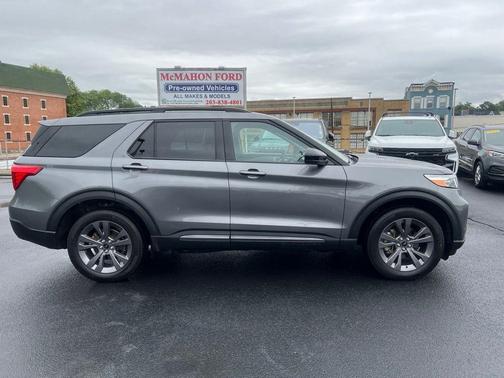 Gray Metallic 2023 Ford Explorer XLT