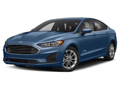 Blue Metallic 2019 Ford Fusion Hybrid SE