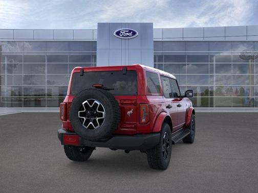 Ruby Red Metallic Tinted Clearcoat 2026 Ford Bronco Outer Banks