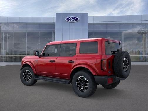 Ruby Red Metallic Tinted Clearcoat 2026 Ford Bronco Outer Banks
