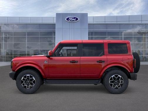 Ruby Red Metallic Tinted Clearcoat 2026 Ford Bronco Outer Banks