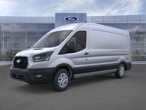 Ingot Silver Metallic 2026 Ford Transit-250 148 WB Medium Roof Cargo
