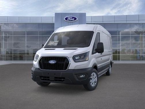 Ingot Silver Metallic 2026 Ford Transit-250 148 WB Medium Roof Cargo