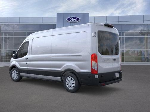 Ingot Silver Metallic 2026 Ford Transit-250 148 WB Medium Roof Cargo