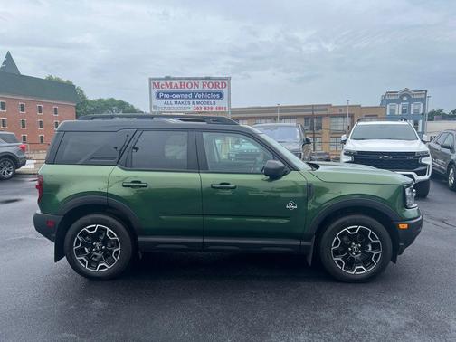 Green Metallic 2025 Ford Bronco Sport Outer Banks