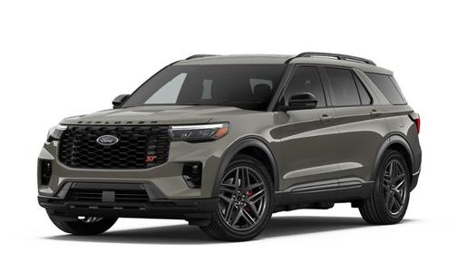 Gray 2026 Ford Explorer ST