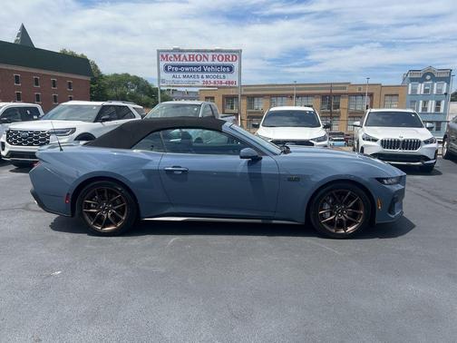 Vapor Blue 2024 Ford Mustang GT Premium