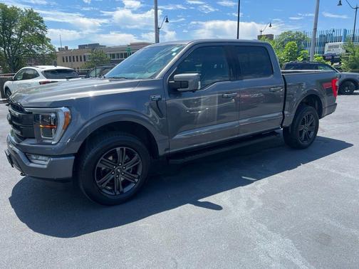 Gray Metallic 2021 Ford F-150 Lariat