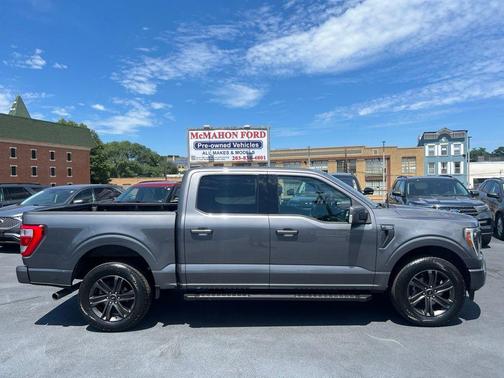 Gray Metallic 2021 Ford F-150 Lariat