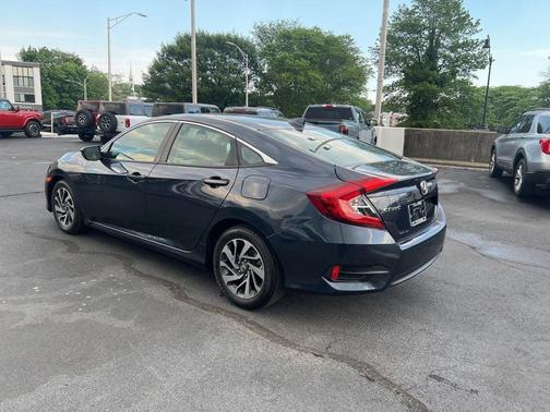 Blue 2017 Honda Civic EX