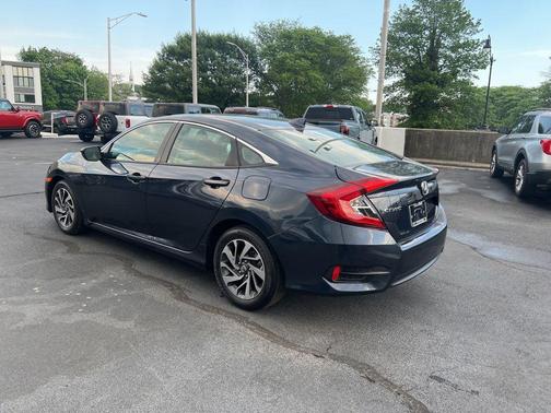 Blue 2017 Honda Civic EX