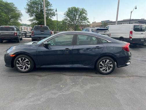 Blue 2017 Honda Civic EX