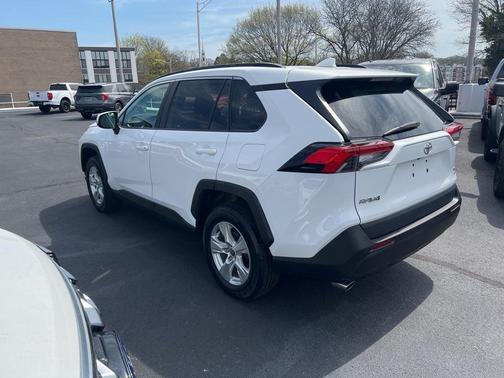 Super White 2021 Toyota RAV4 XLE