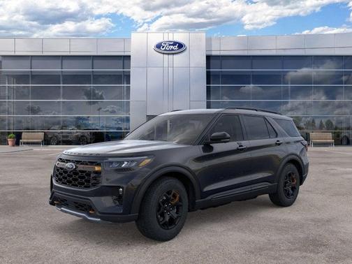 Agate Black Metallic 2026 Ford Explorer Tremor