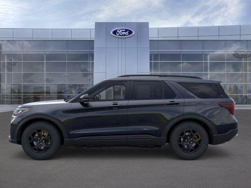 Agate Black Metallic 2026 Ford Explorer Tremor