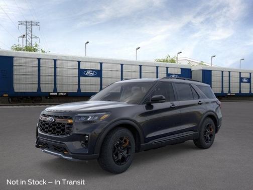 Agate Black Metallic 2026 Ford Explorer Tremor