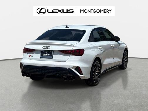 Glacier White Metallic 2025 Audi S3 Premium Plus TFSI quattro S tronic