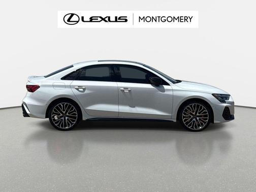 Glacier White Metallic 2025 Audi S3 Premium Plus TFSI quattro S tronic
