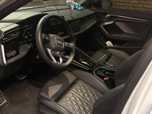 Glacier White Metallic 2025 Audi S3 Premium Plus TFSI quattro S tronic