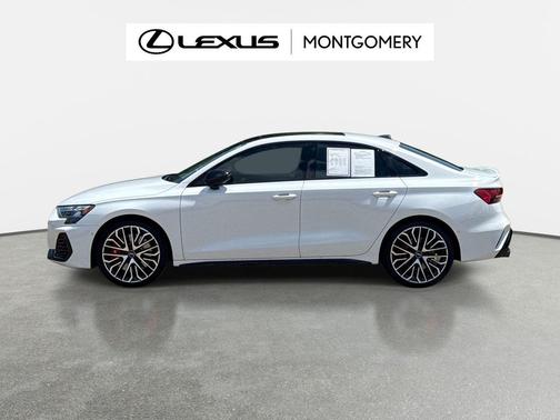 Glacier White Metallic 2025 Audi S3 Premium Plus TFSI quattro S tronic