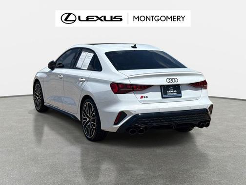 Glacier White Metallic 2025 Audi S3 Premium Plus TFSI quattro S tronic