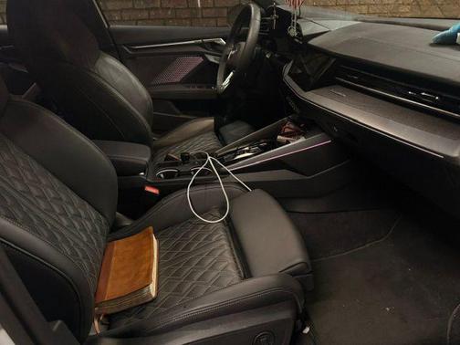 Glacier White Metallic 2025 Audi S3 Premium Plus TFSI quattro S tronic