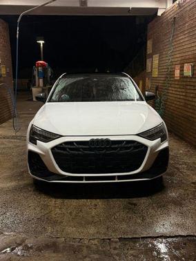 Glacier White Metallic 2025 Audi S3 Premium Plus TFSI quattro S tronic