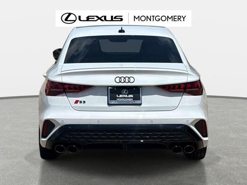 Glacier White Metallic 2025 Audi S3 Premium Plus TFSI quattro S tronic