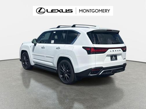Ultra White 2026 Lexus LX 700h F SPORT Handling