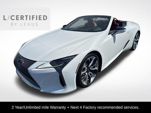 Ultra White 2022 Lexus LC 500 Base