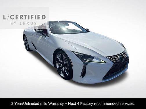 Ultra White 2022 Lexus LC 500 Base