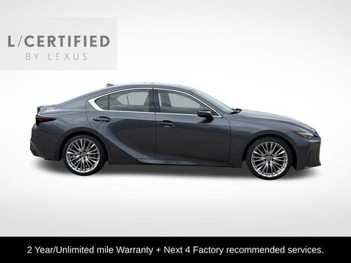 Cloudburst Gray 2024 Lexus IS 300 Base