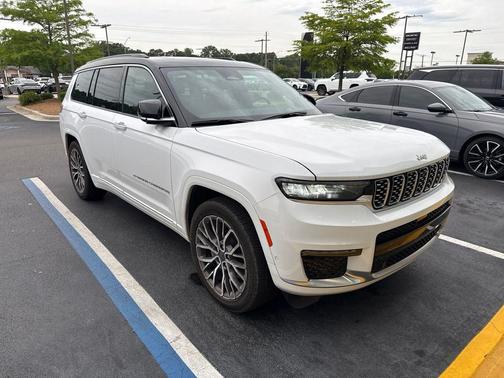 Bright White Clearcoat 2025 Jeep Grand Cherokee L Summit Reserve