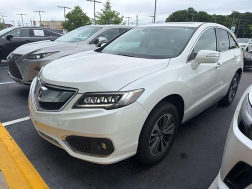 White Diamond Pearl 2018 Acura RDX Advance Package