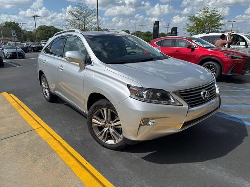 Silver Lining Metallic 2015 Lexus RX 350 Base
