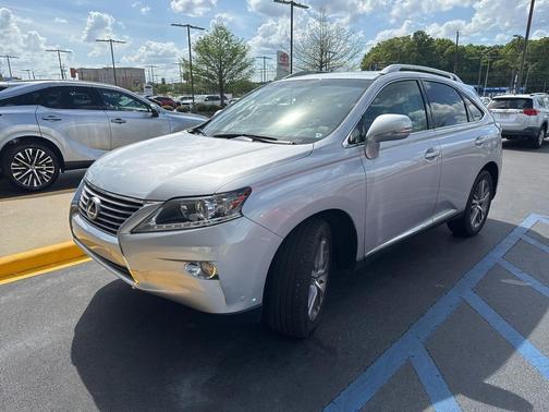 Silver Lining Metallic 2015 Lexus RX 350 Base