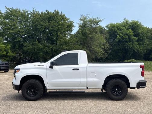 Summit White 2024 Chevrolet Silverado 1500 WT