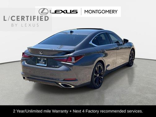 Cloudburst Gray 2024 Lexus ES 350 F Sport