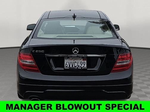 Black 2012 Mercedes-Benz C-Class C 250