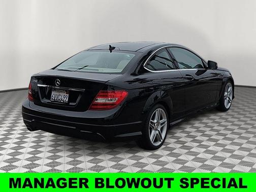 Black 2012 Mercedes-Benz C-Class C 250