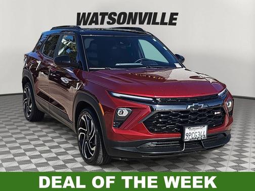 Crimson Metallic 2025 Chevrolet Trailblazer RS