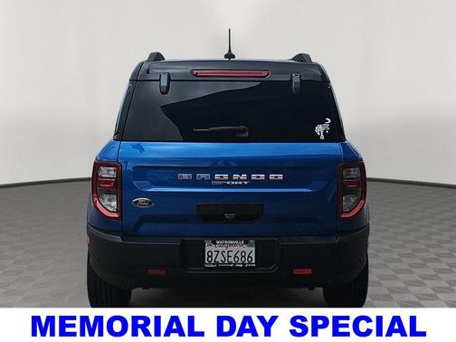 Velocity Blue Metallic 2022 Ford Bronco Sport Outer Banks