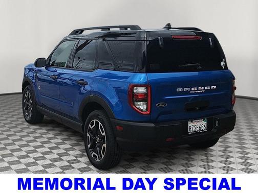 Velocity Blue Metallic 2022 Ford Bronco Sport Outer Banks