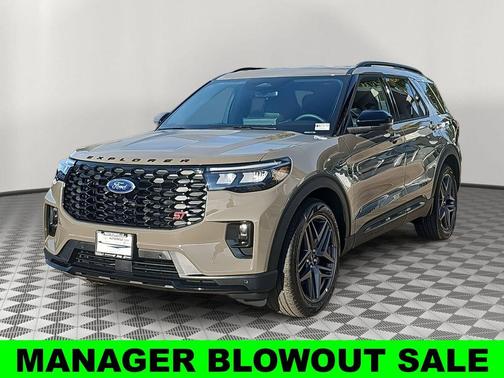 Gray 2026 Ford Explorer ST