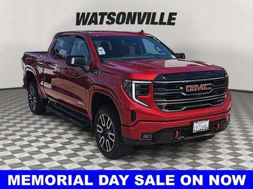 Volcanic Red 2025 GMC Sierra 1500 AT4