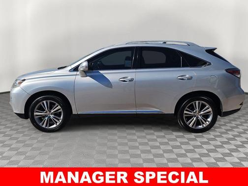 Silver Lining Metallic 2015 Lexus RX 350 Base