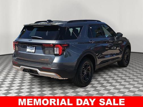 Gray 2026 Ford Explorer Tremor