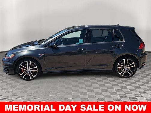 Carbon Steel Gray Metallic 2017 Volkswagen Golf GTI Sport 4-Door