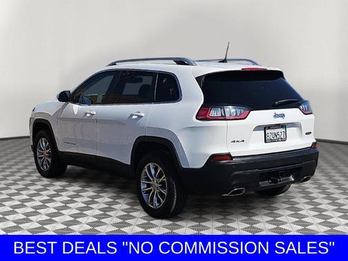 Bright White Clearcoat 2021 Jeep Cherokee Latitude Lux
