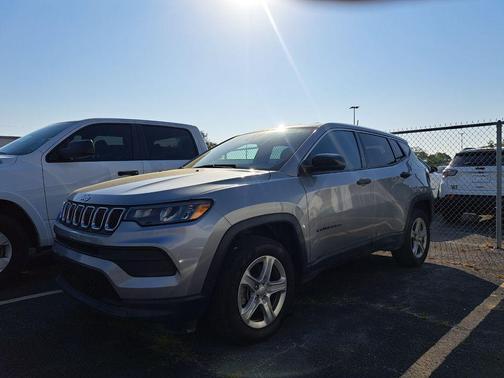 Billet Silver Metallic Clearcoat 2023 Jeep Compass Sport
